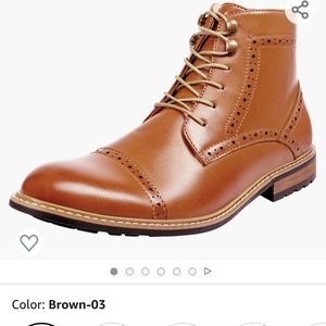 Bruno Marc  11.5 brown Oxford Ankle boots